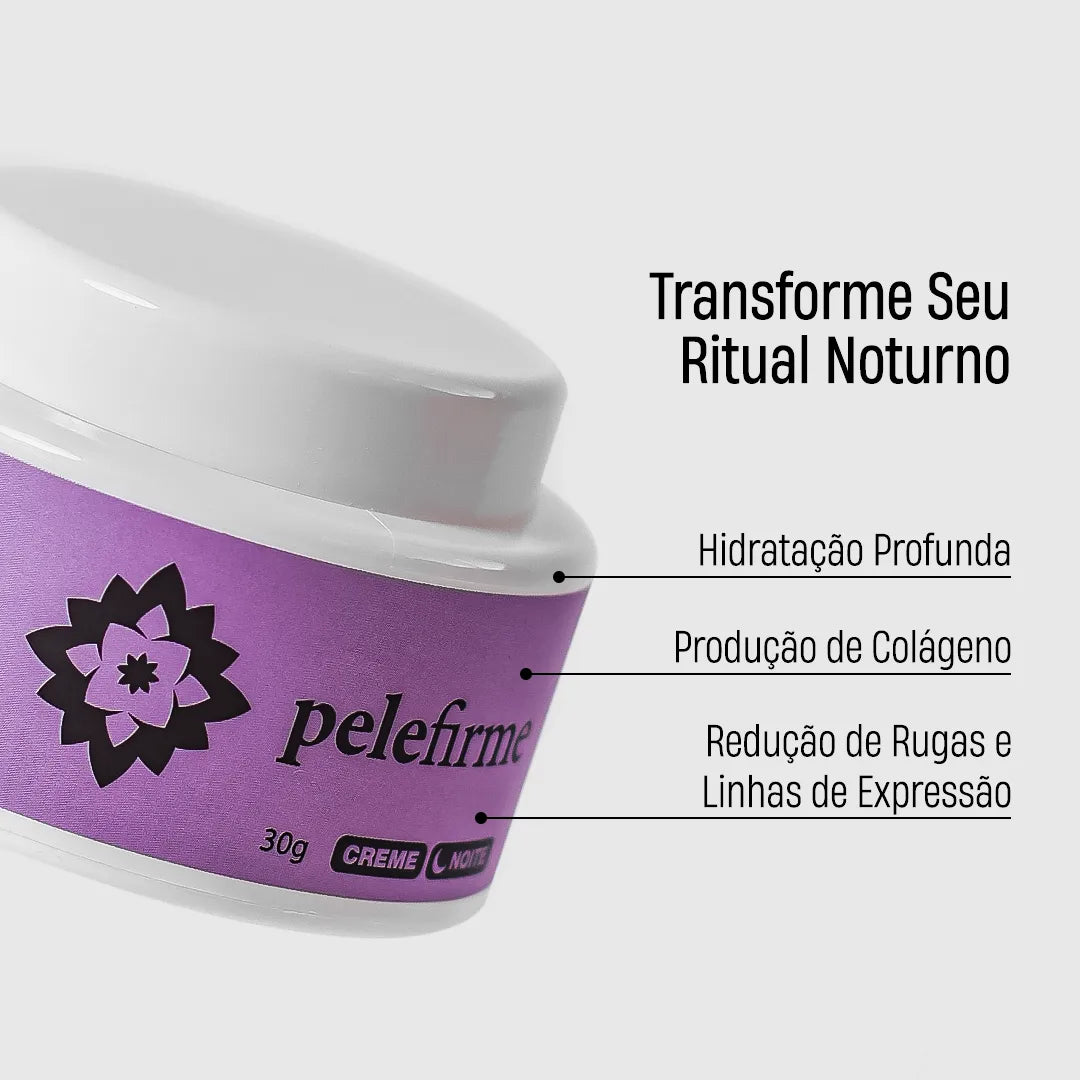 Pele Firme Noite - Máscara Facial Antirrugas