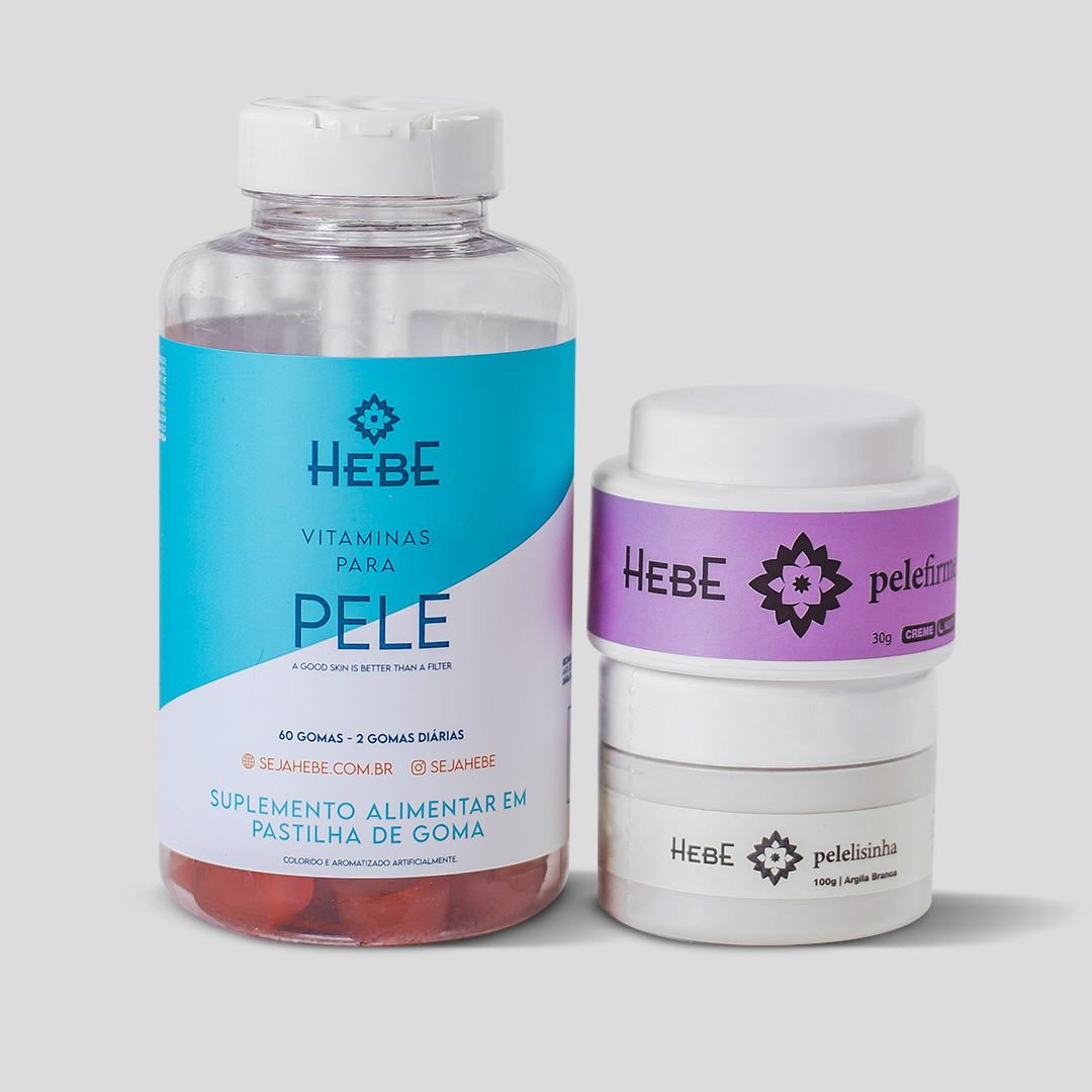 Kit Pele Lisinha - 3 Produtos Contra Acne Adulta